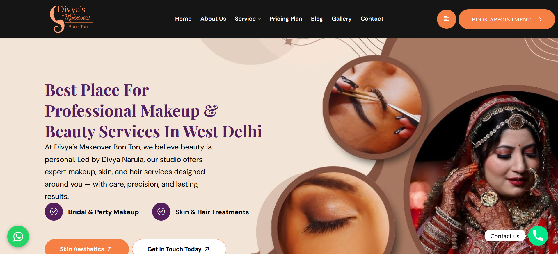 Divya's Makeover Bon Ton Website
