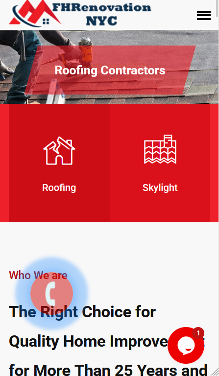 FHRenovationNYC Mobile Website