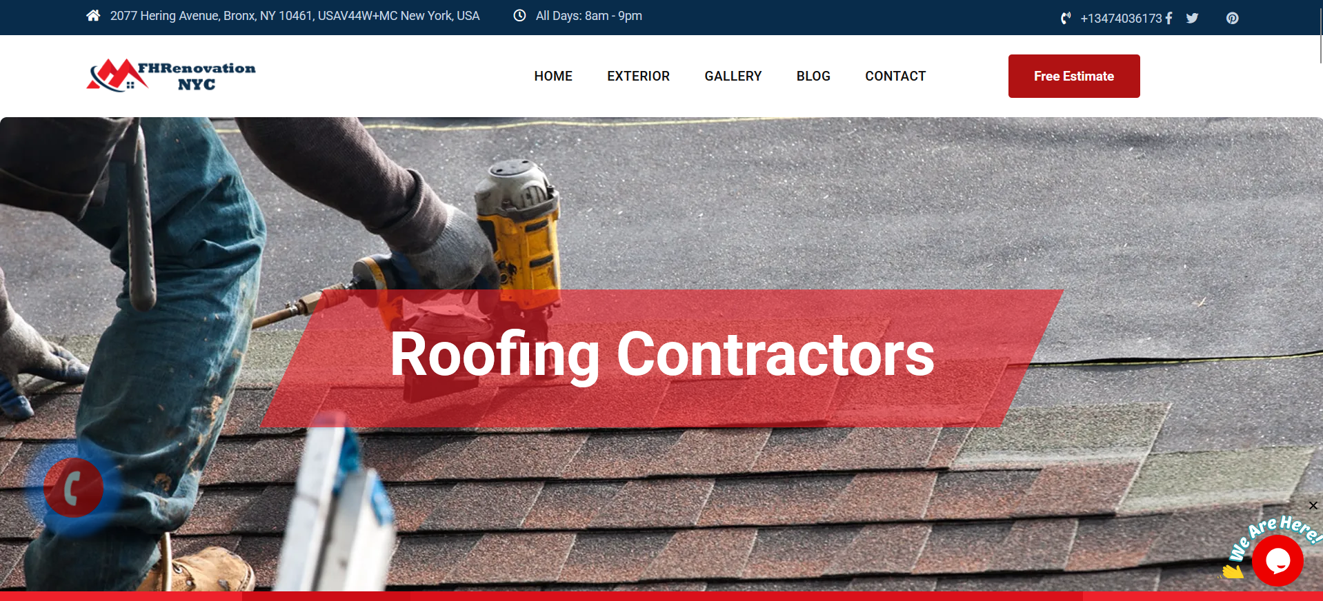 FHRenovationNYC Website